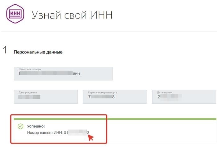 Как определить свой ИНН через Госуслуги с использованием информации из паспорта?